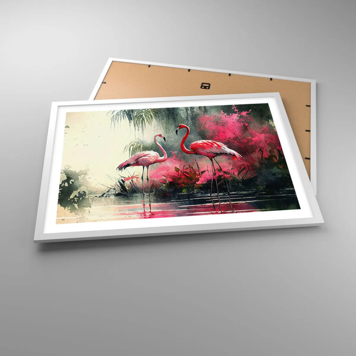 Poster in white frmae - Class of Natural Charm - 70x50 cm