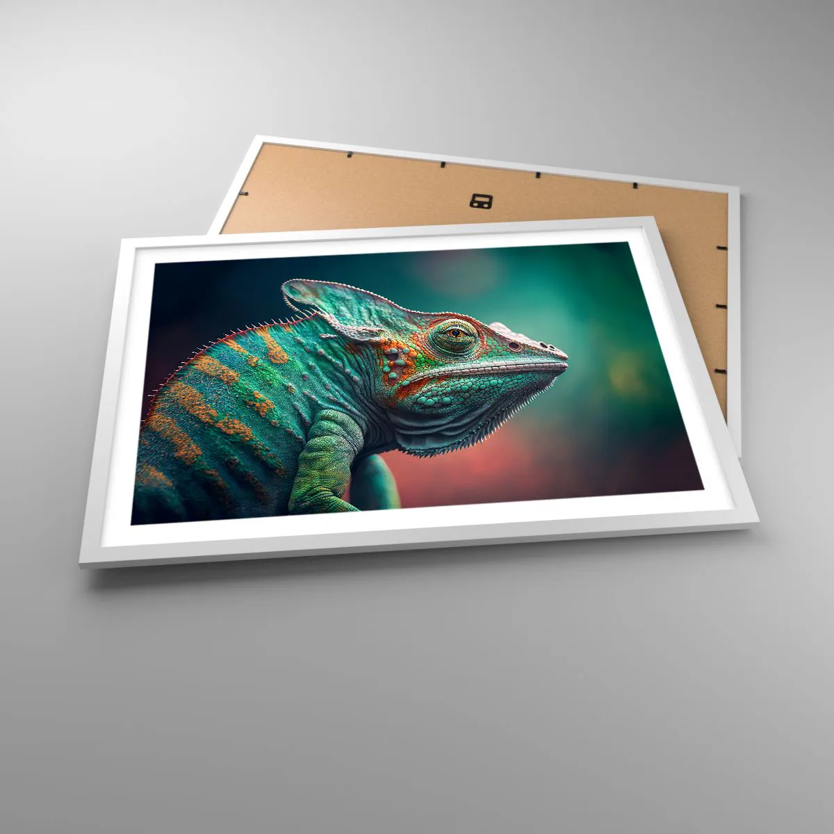 Pôster em moldura branca - Estás a ver-me? Isso não é bom… - 70x50 cm