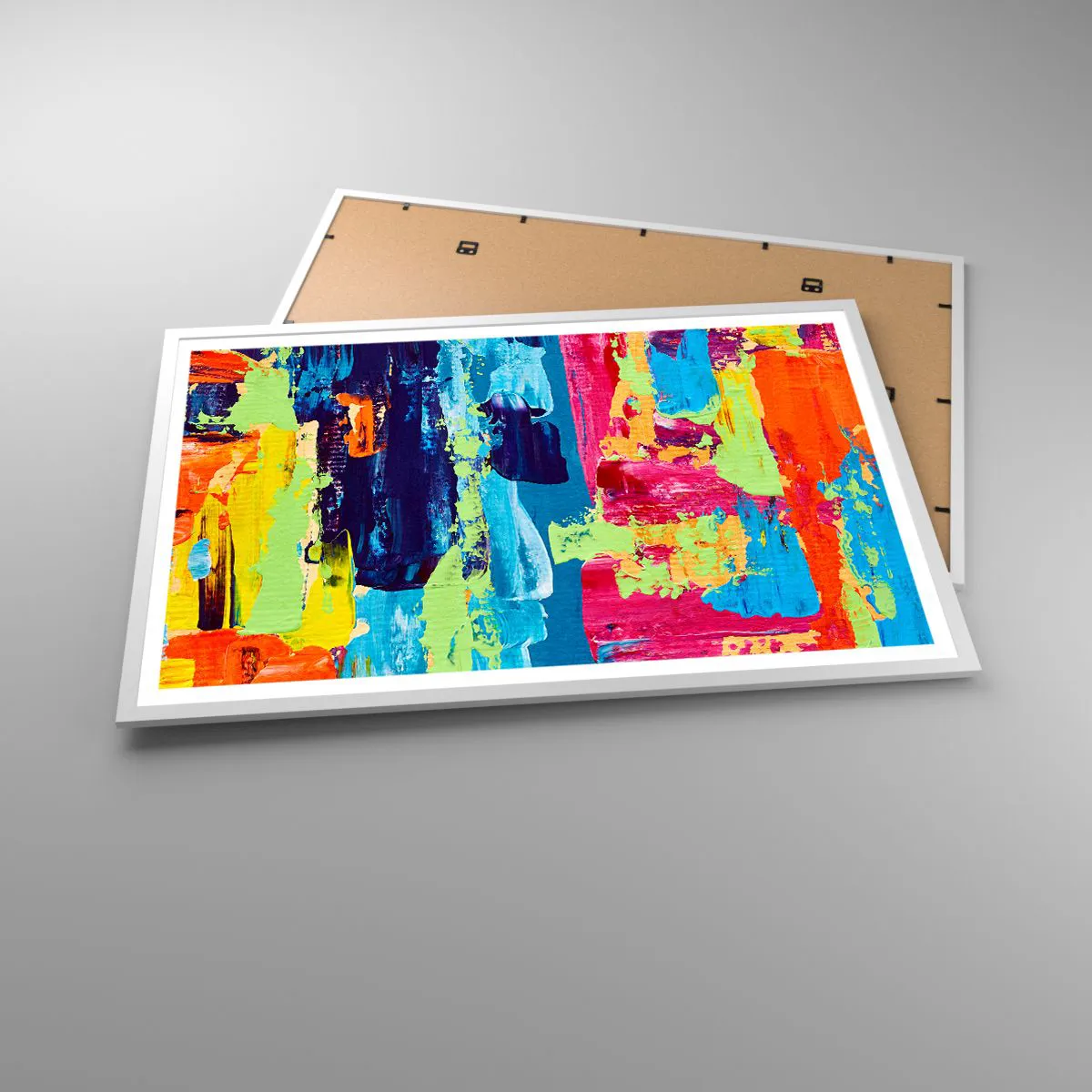 Poster in white frmae - Life Is Beautiful! - 91x61 cm