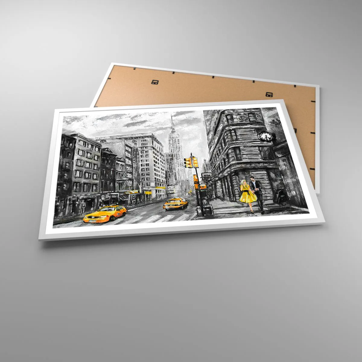 Poszter fekete keretben - Egy New York-i történet - 91x61 cm