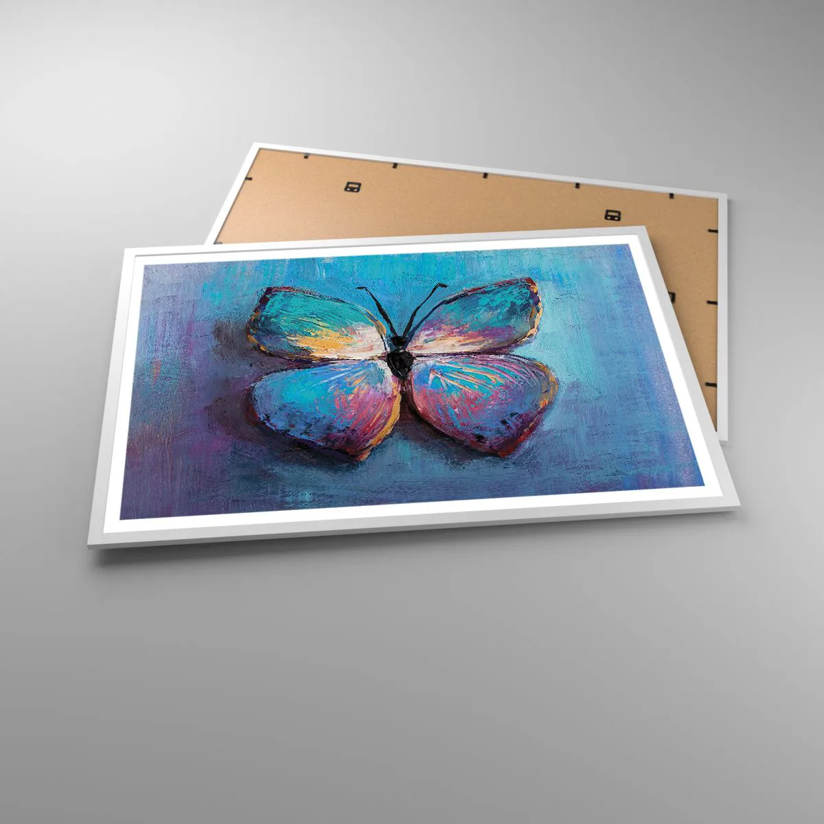 Poster in cornice bianca - In tutta la bellezza - 91x61 cm