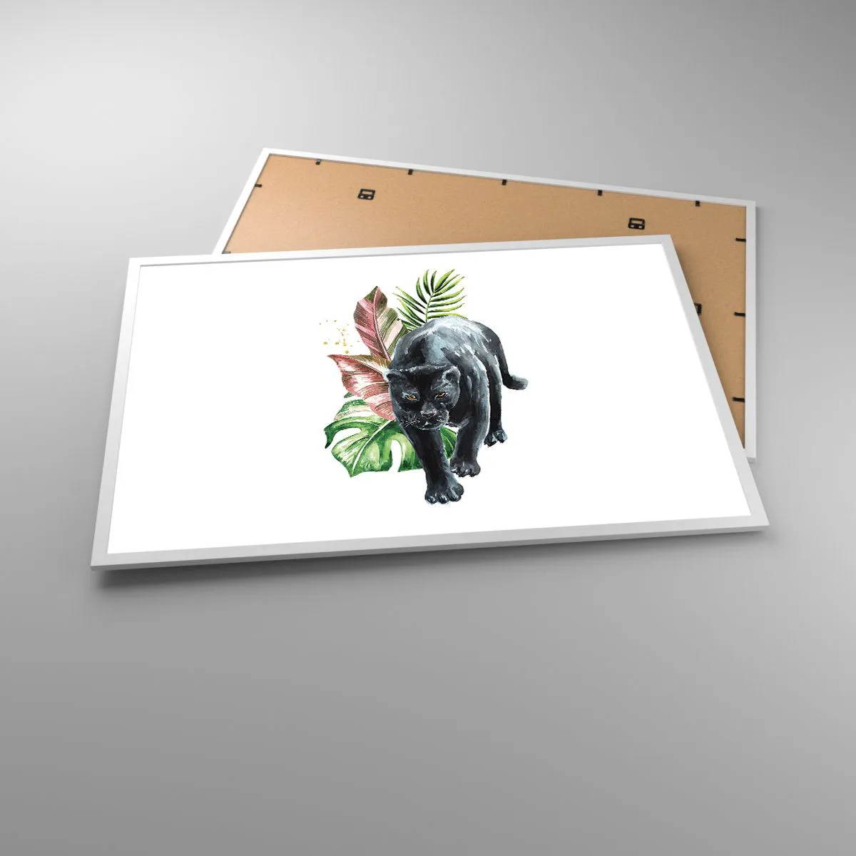 Poster în ramă albă - Sălbăticia inimii - 91x61 cm