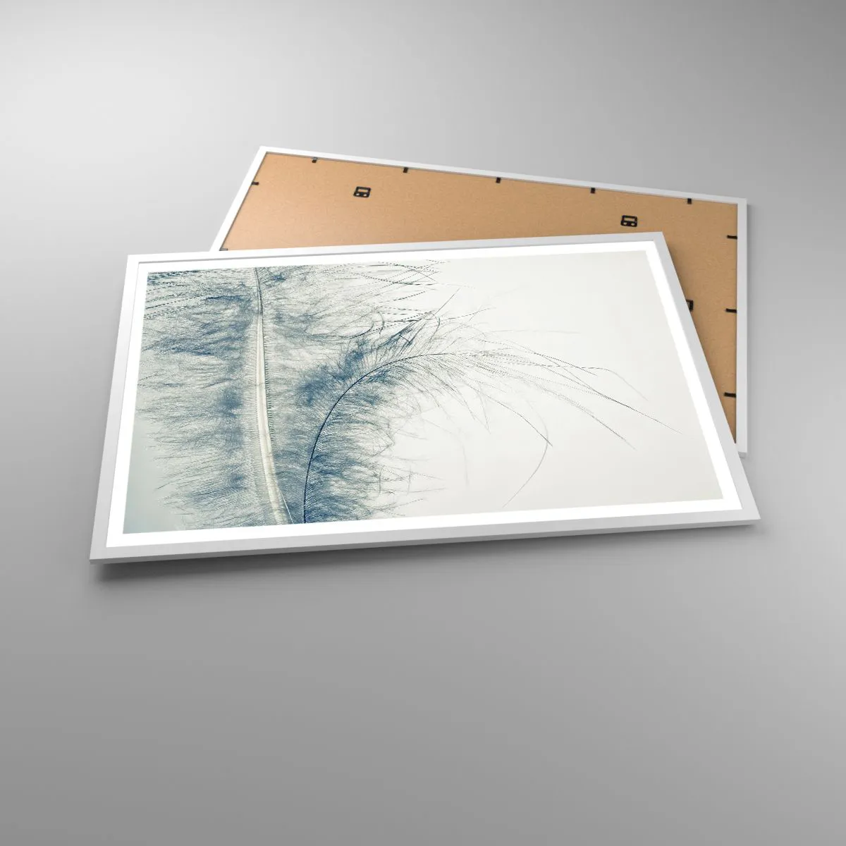 Poster in white frmae - Whisper of Nature - 91x61 cm