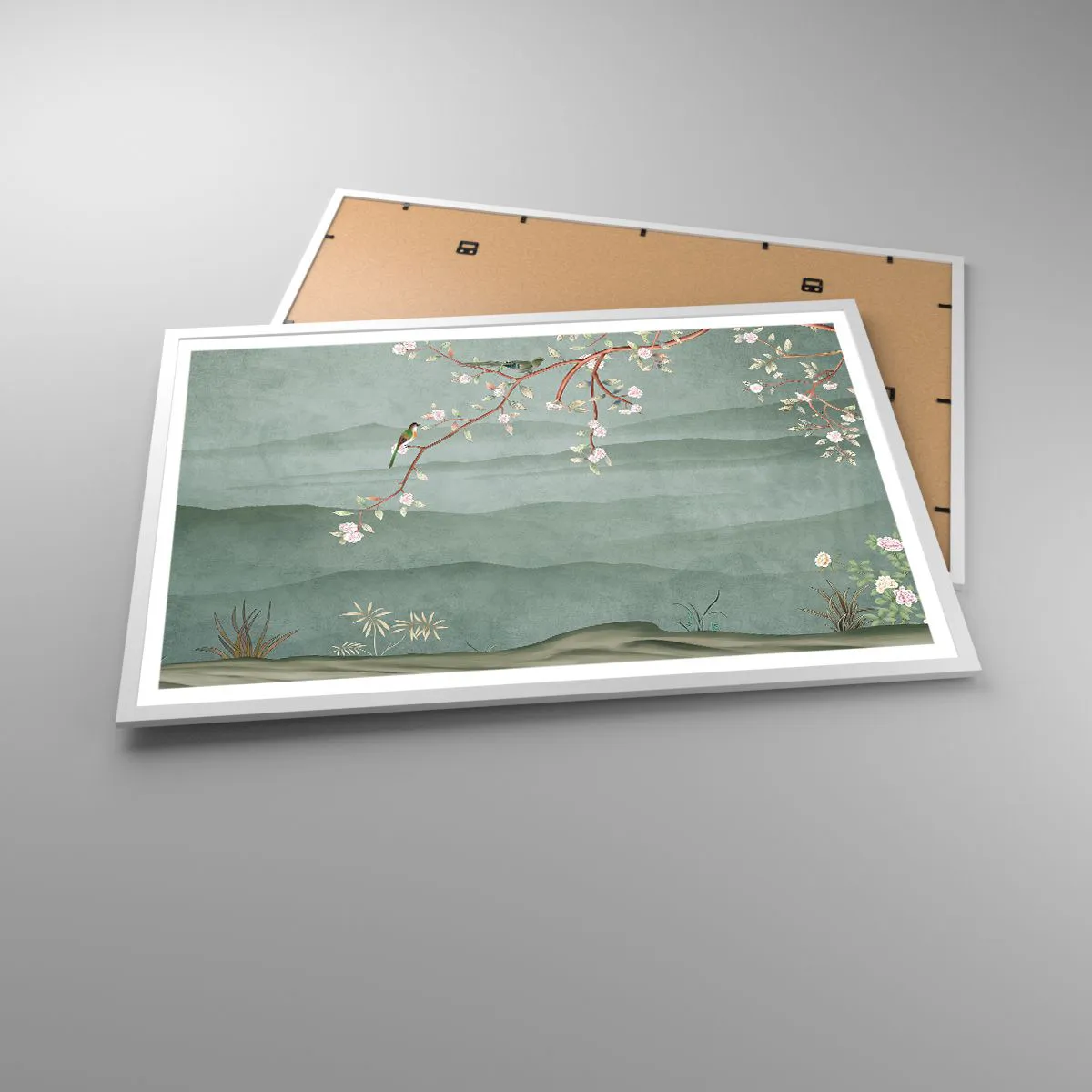 Poszter fekete keretben - Tavasz, ah, te vagy az - 91x61 cm