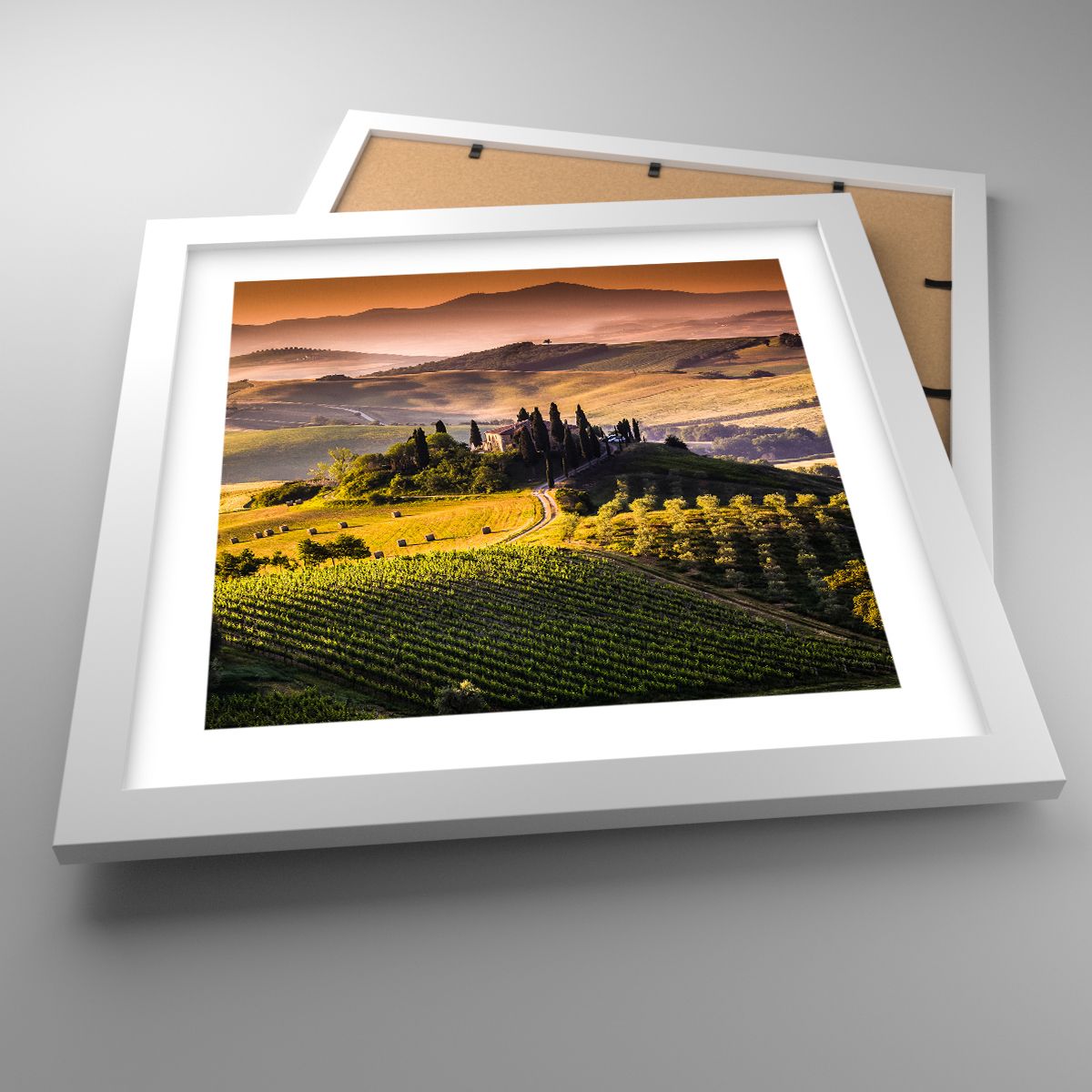 Affiche Paysage, Affiche Toscane, Affiche Vignobles, Affiche Voyages, Affiche Italie