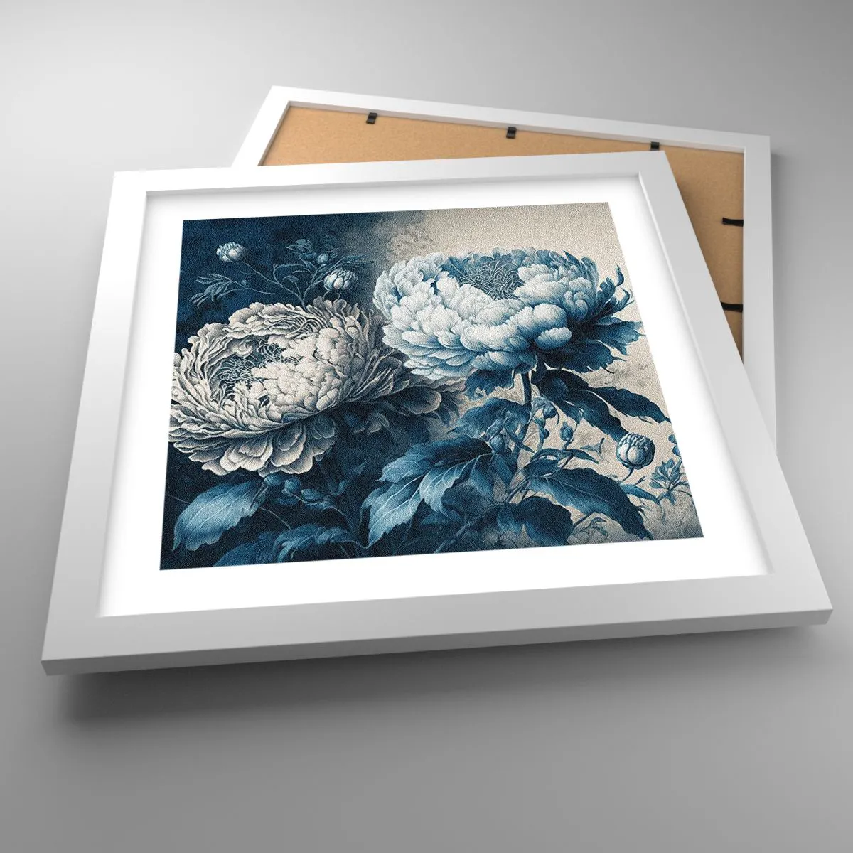 Poszter fekete keretben - Egy jól összeillő pár - 30x30 cm