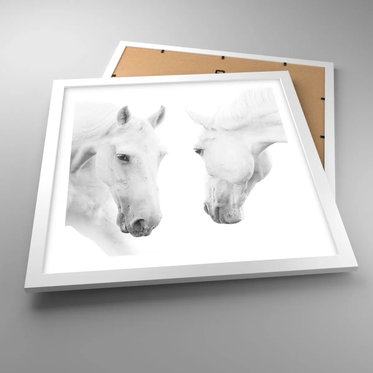 Poszter fekete keretben - Ez a barátság...? - 40x40 cm