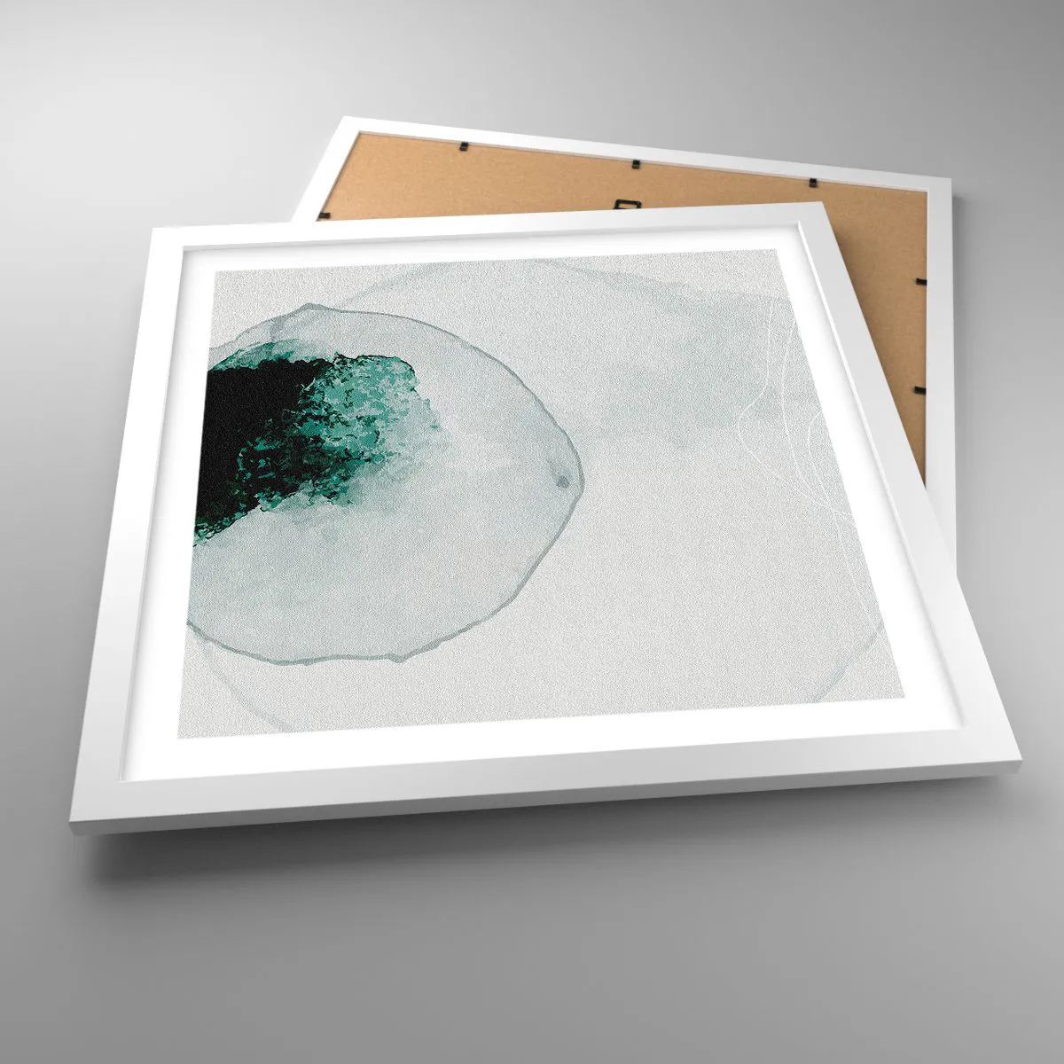 Poszter fekete keretben - Egy vízcseppben - 40x40 cm