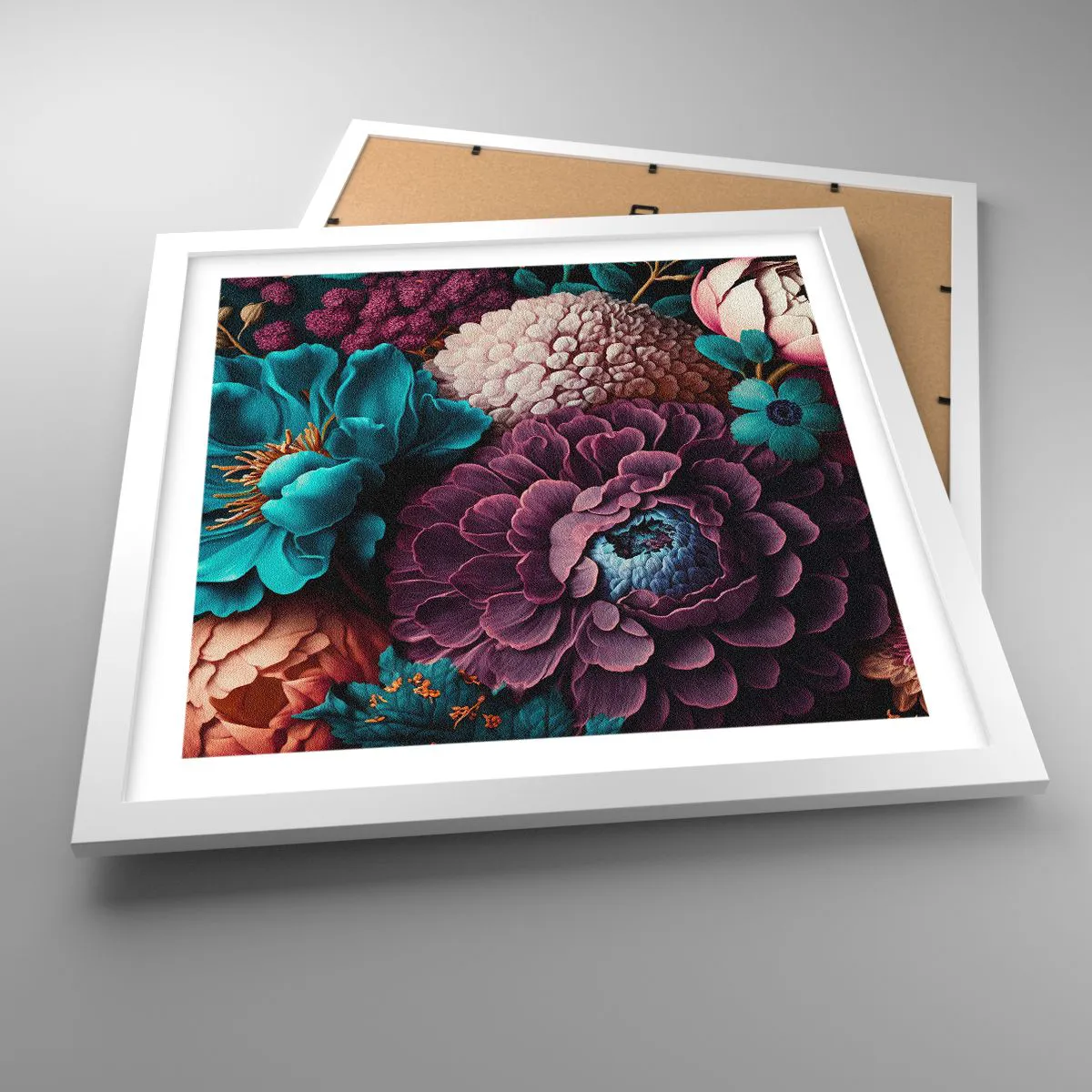 Poszter fekete keretben - A természet bőségében - 40x40 cm