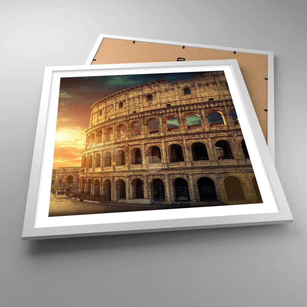 Poster in white frmae - Colossal Impression - 50x50 cm