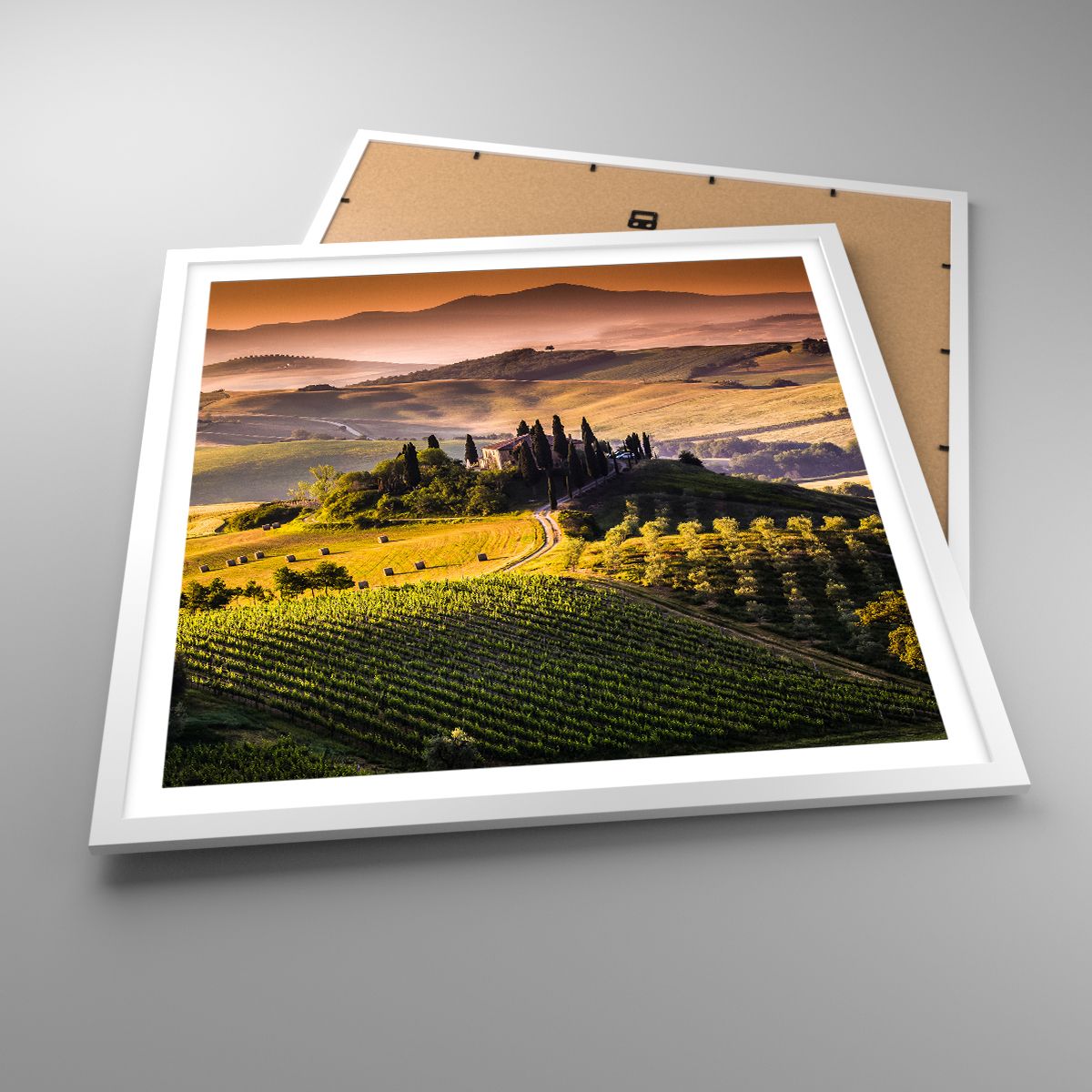 Affiche Paysage, Affiche Toscane, Affiche Vignobles, Affiche Voyages, Affiche Italie