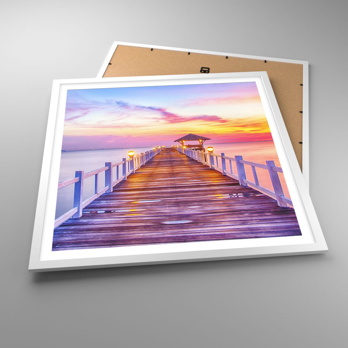 Poster Landschaft, Poster Meer, Poster Bucht, Poster Der Sonnenuntergang, Poster Horizont