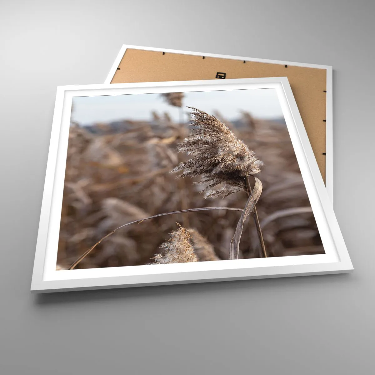 Poszter fekete keretben - Ideje elrepülni a széllel - 60x60 cm