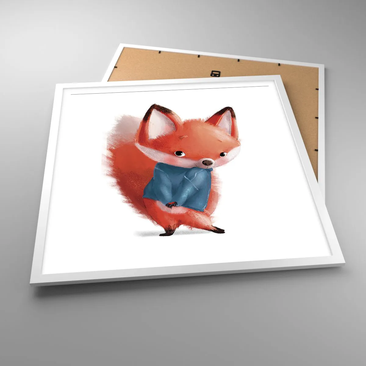 Poster in white frmae - Do I Look Good in It? - 60x60 cm