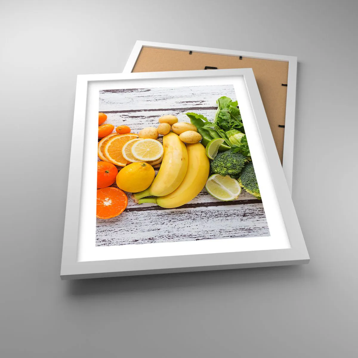 Affisch i vit ram - Räcker det inte? - 30x40 cm