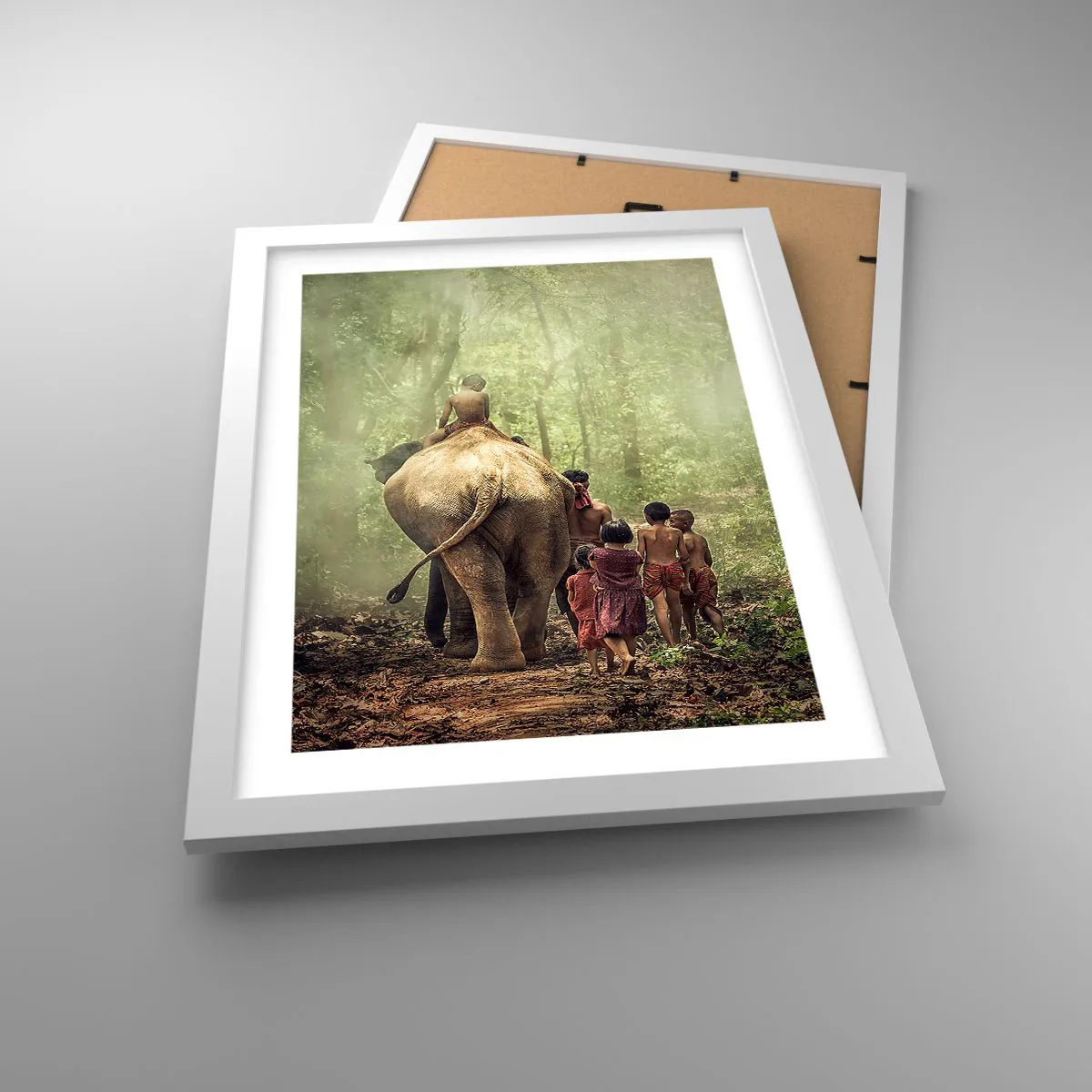 Poster in white frmae - New Jungle Book - 30x40 cm