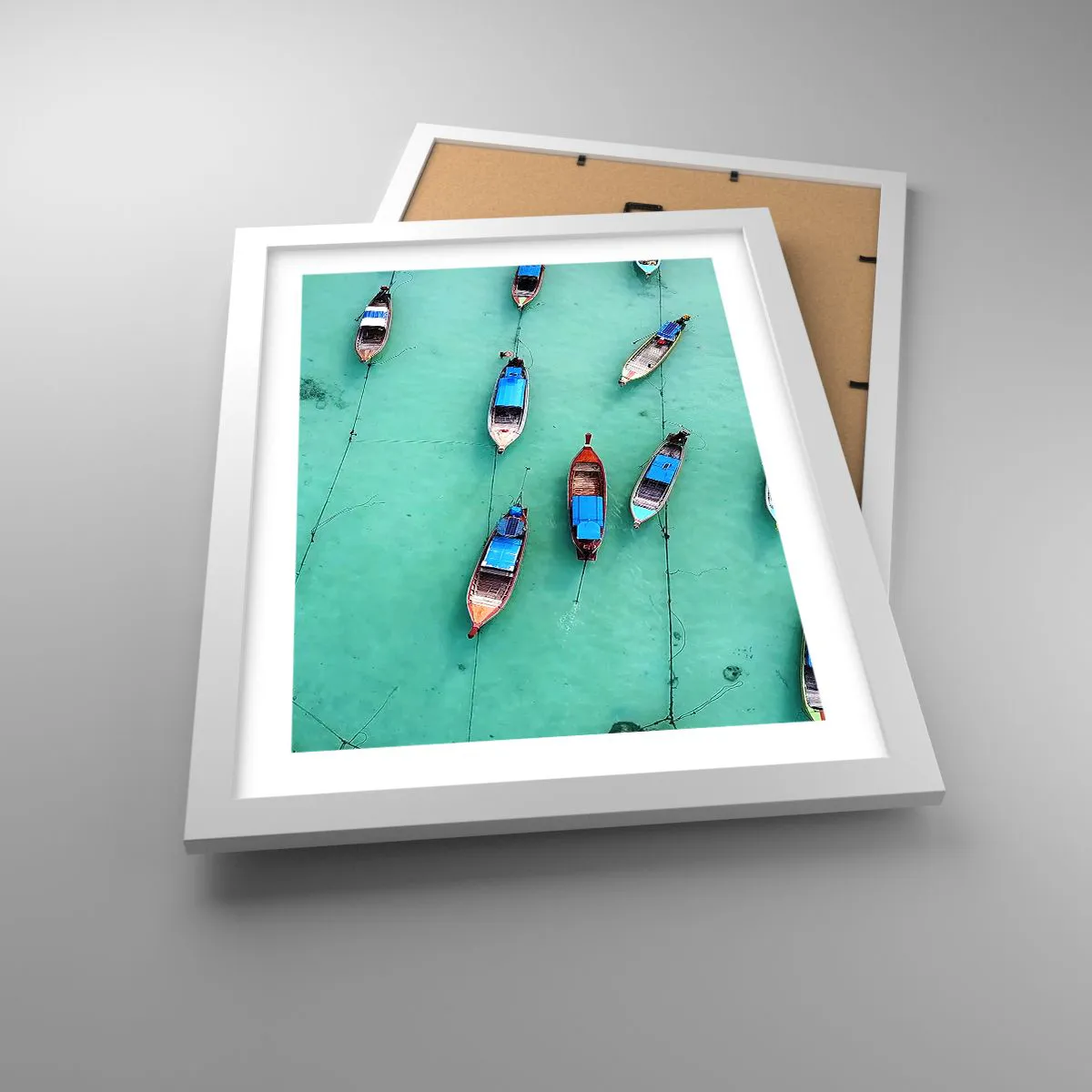 Poster in white frmae - In Joyful Expectation - 30x40 cm