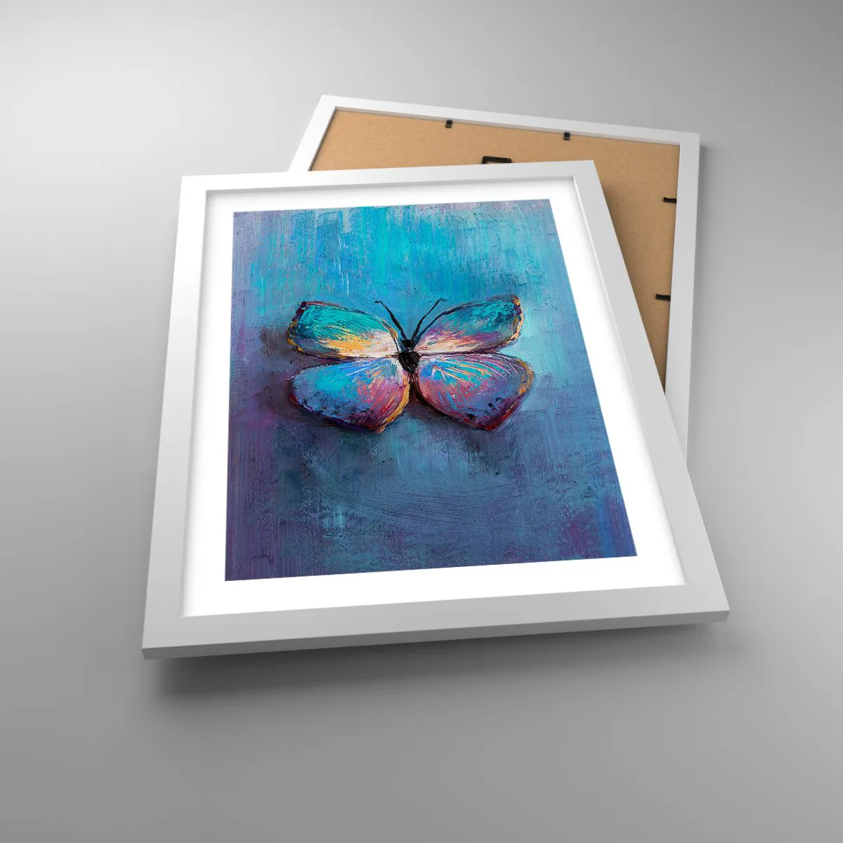 Poster in cornice bianca - In tutta la bellezza - 30x40 cm