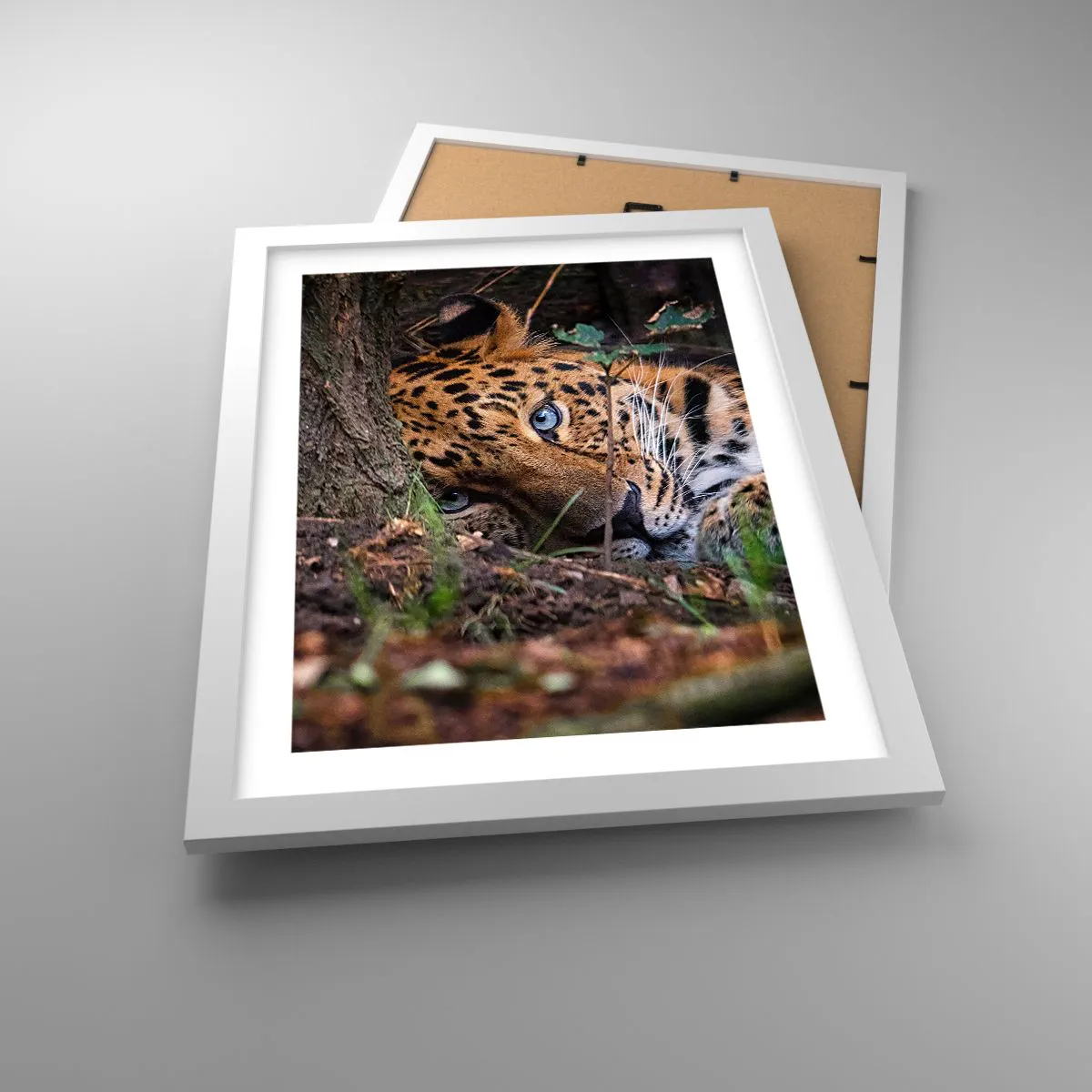 Affiche dans un cadre blanc - Poster - Fais-moi confiance - 30x40 cm