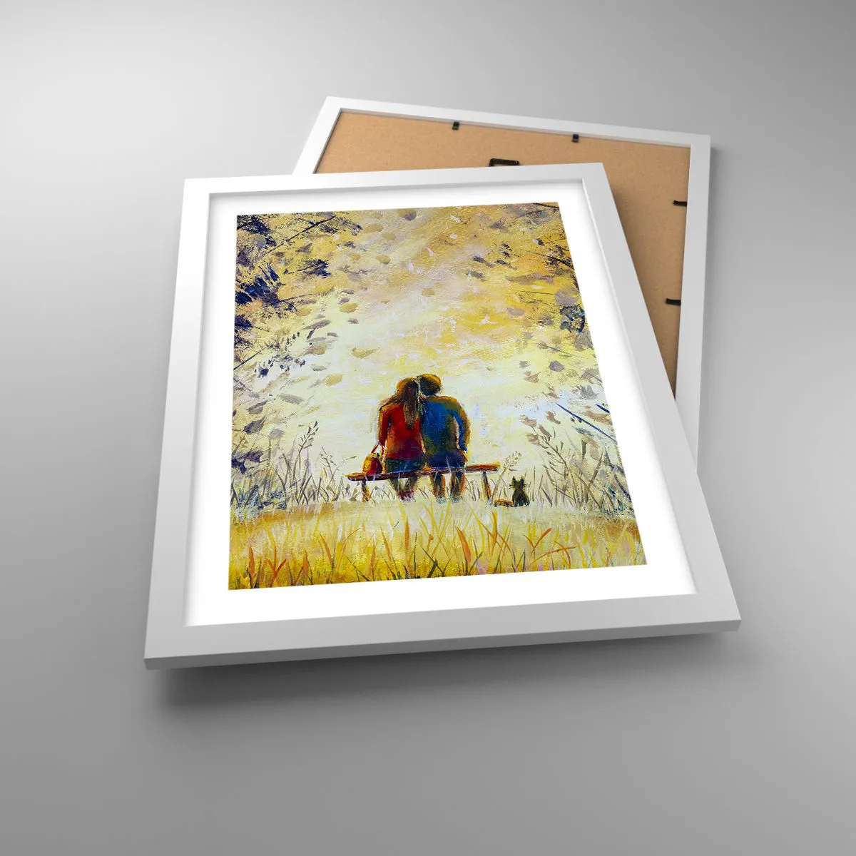 Poszter fekete keretben - Varázslatos pillanat - 30x40 cm