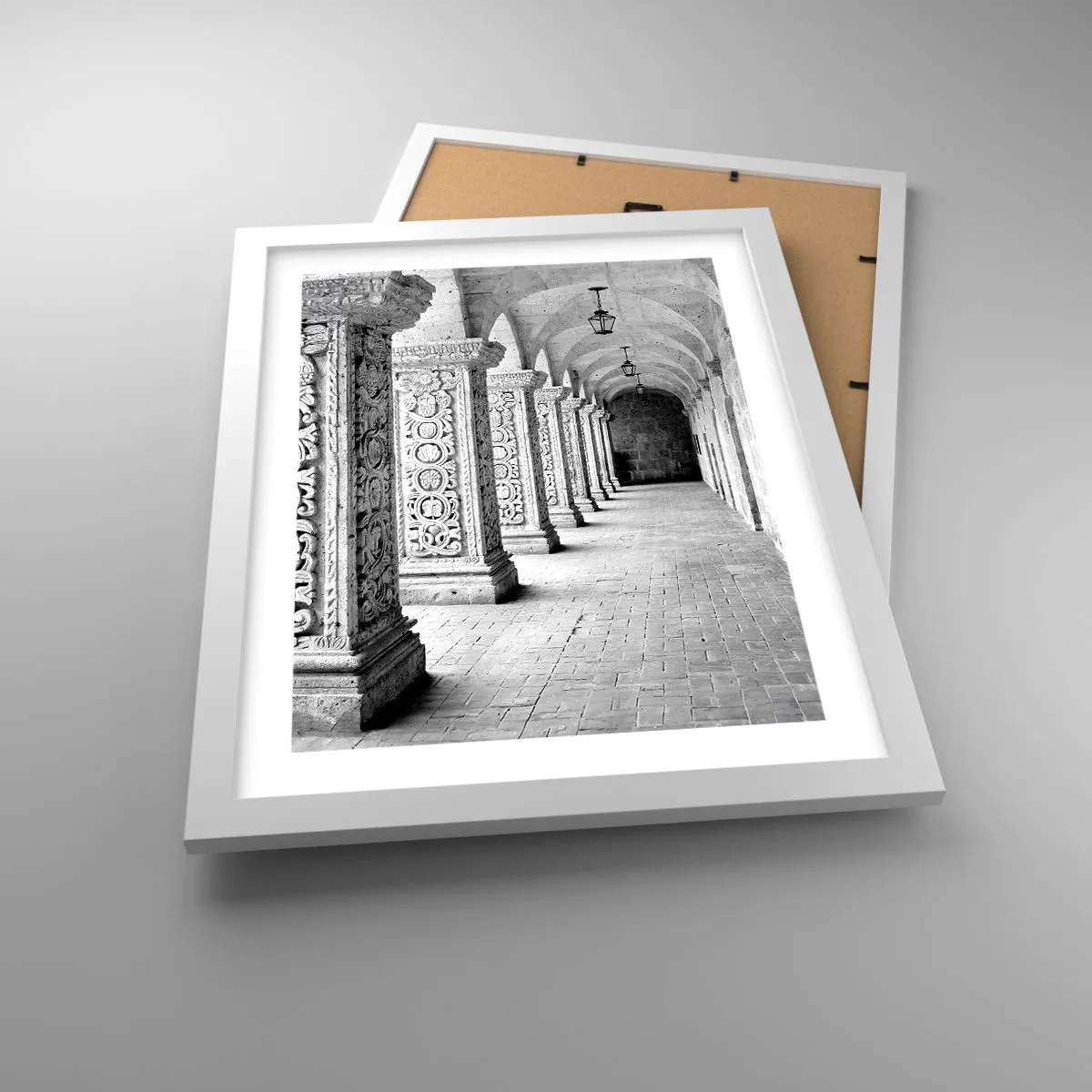 Poster in white frmae - Where is this Going...? - 30x40 cm