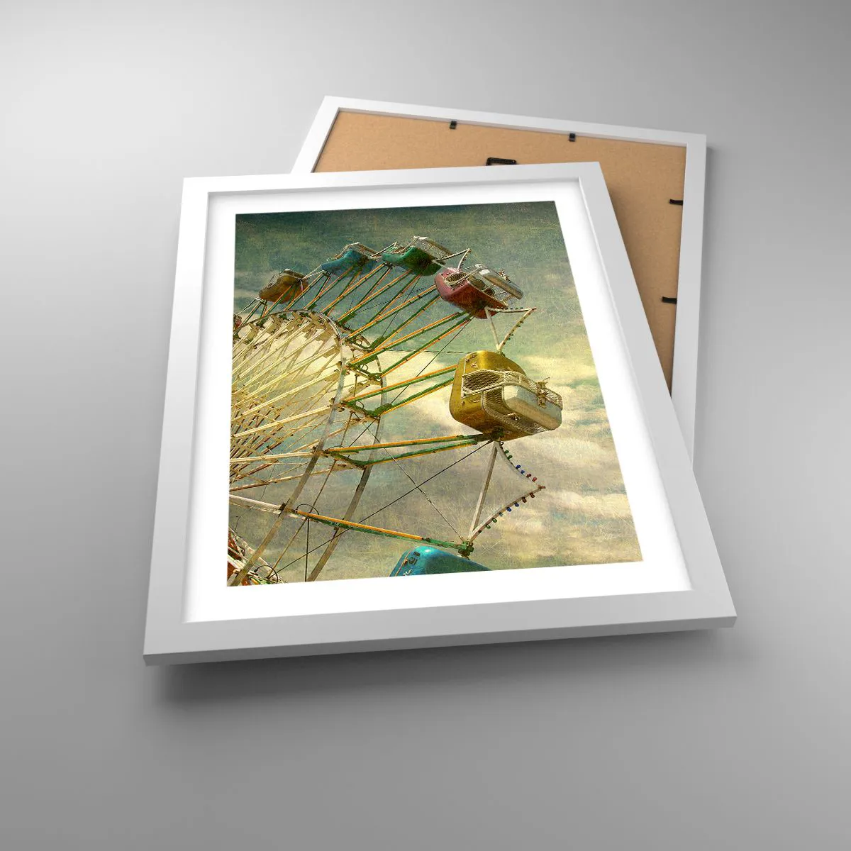 Poster in een witte lijst - Het zal zo zijn, het zal leuk zijn..., - 30x40 cm