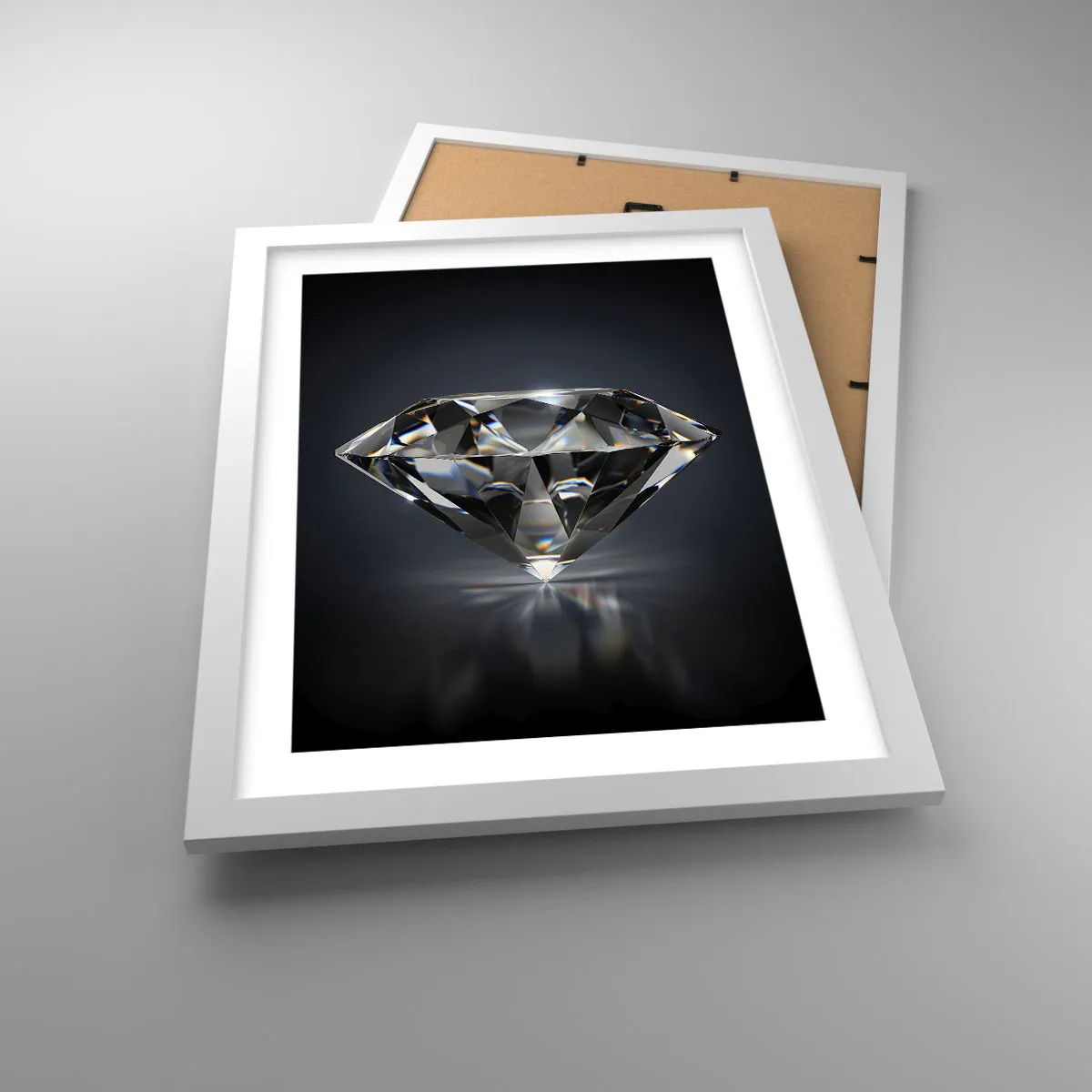 Plakát v bílém rámu - Best girls friend - 30x40 cm