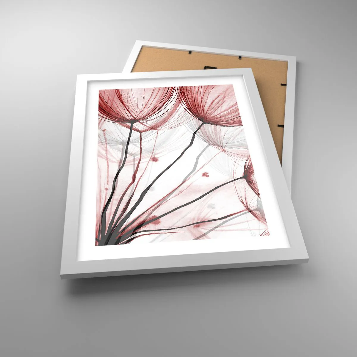 Póster en marco blanco - Antes de partir - 30x40 cm