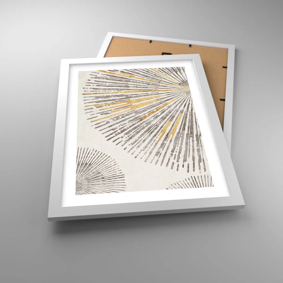 Affisch i vit ram - Radiens skönhet - 30x40 cm