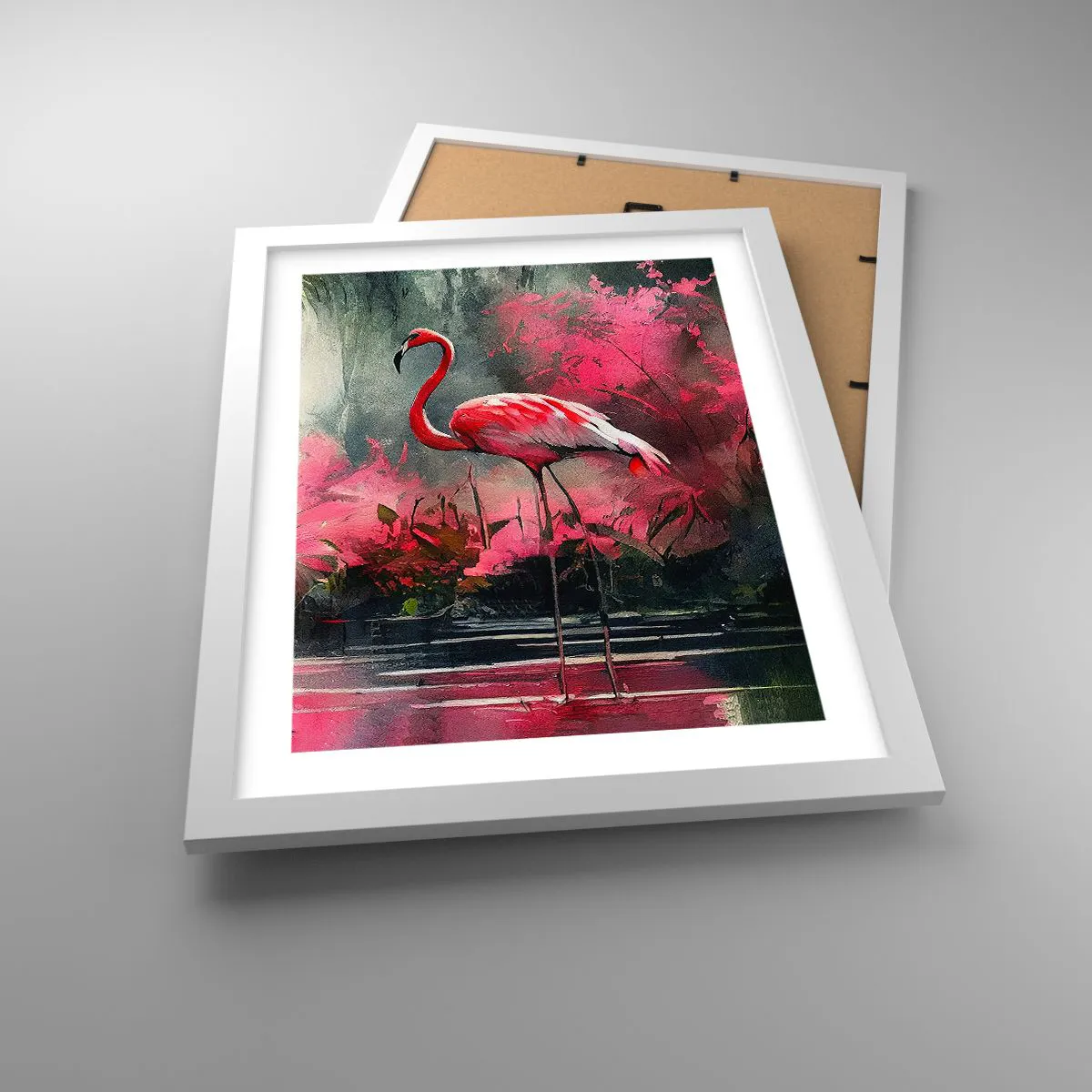 Poszter fekete keretben - Egy lecke a természetes bájról - 30x40 cm