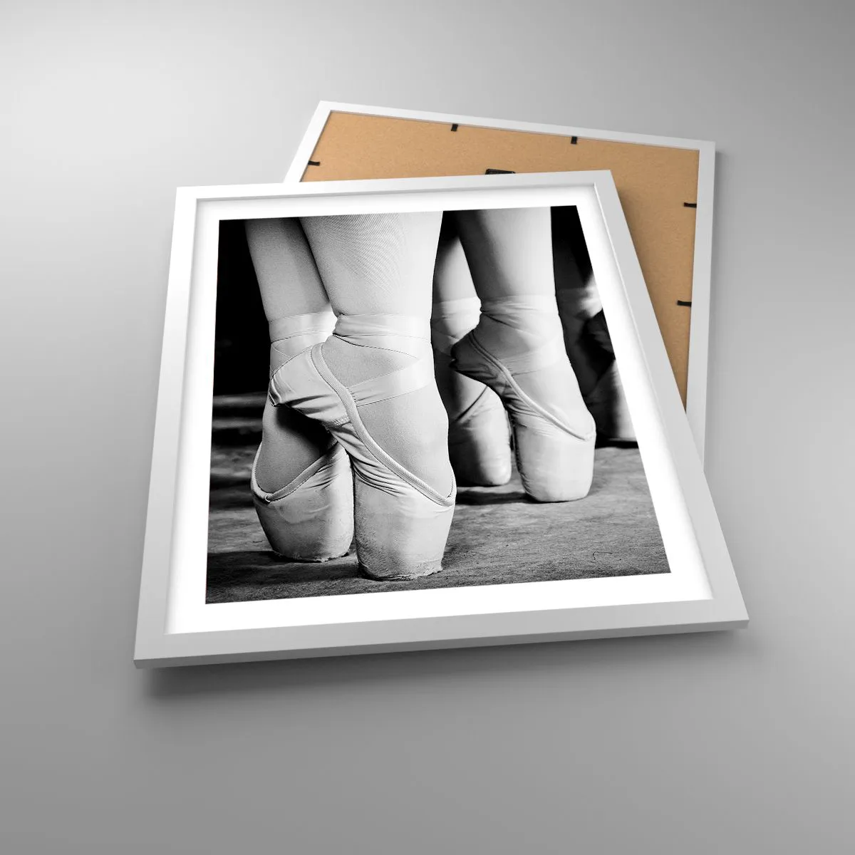 Affiche dans un cadre blanc - Poster - Ensemble, simple - 40x50 cm