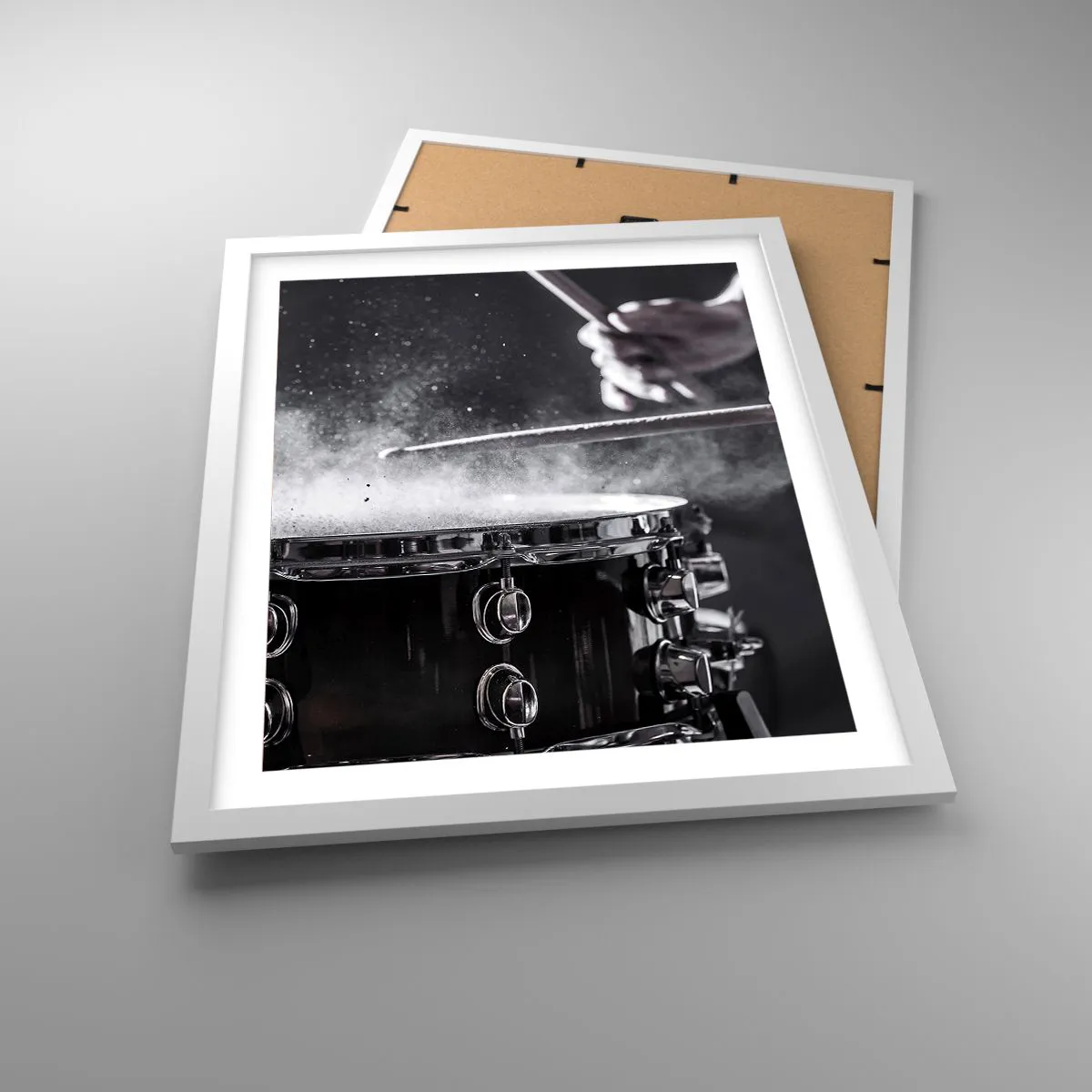 Poster in white frmae - Pulse of Music - 40x50 cm