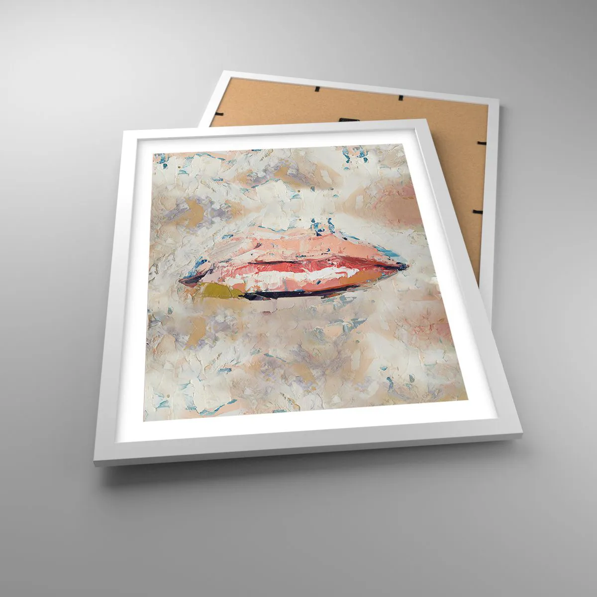 Affisch i vit ram - Väcker sinnen - 40x50 cm