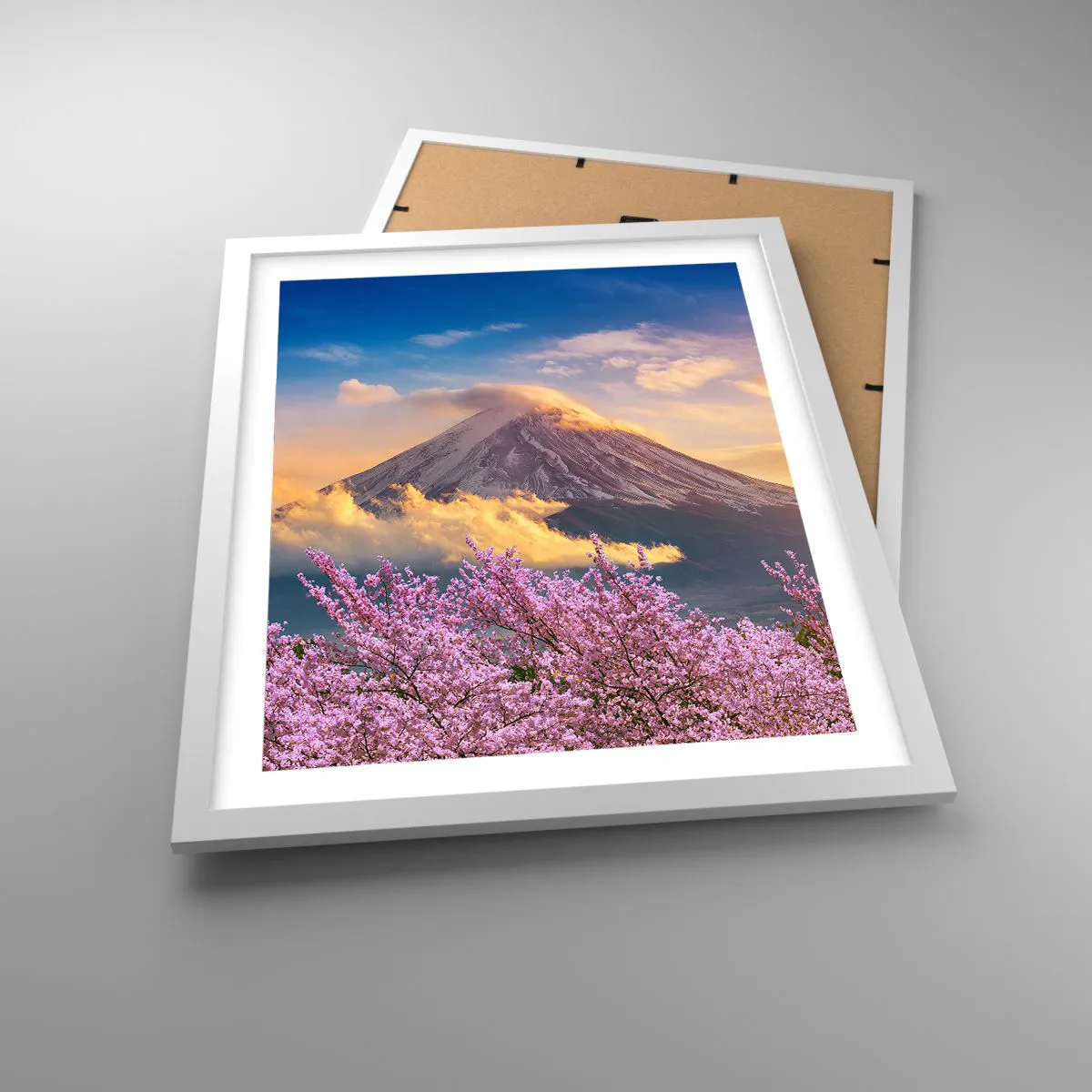 Affiche dans un cadre blanc - Poster - Sainteté japonaise - 40x50 cm