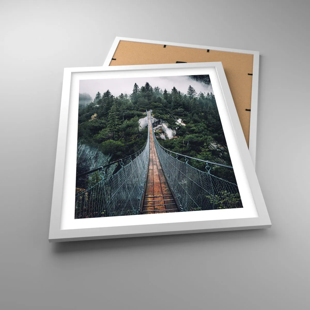 Plakat w białej ramie - Tylko dla orłów - 40x50 cm