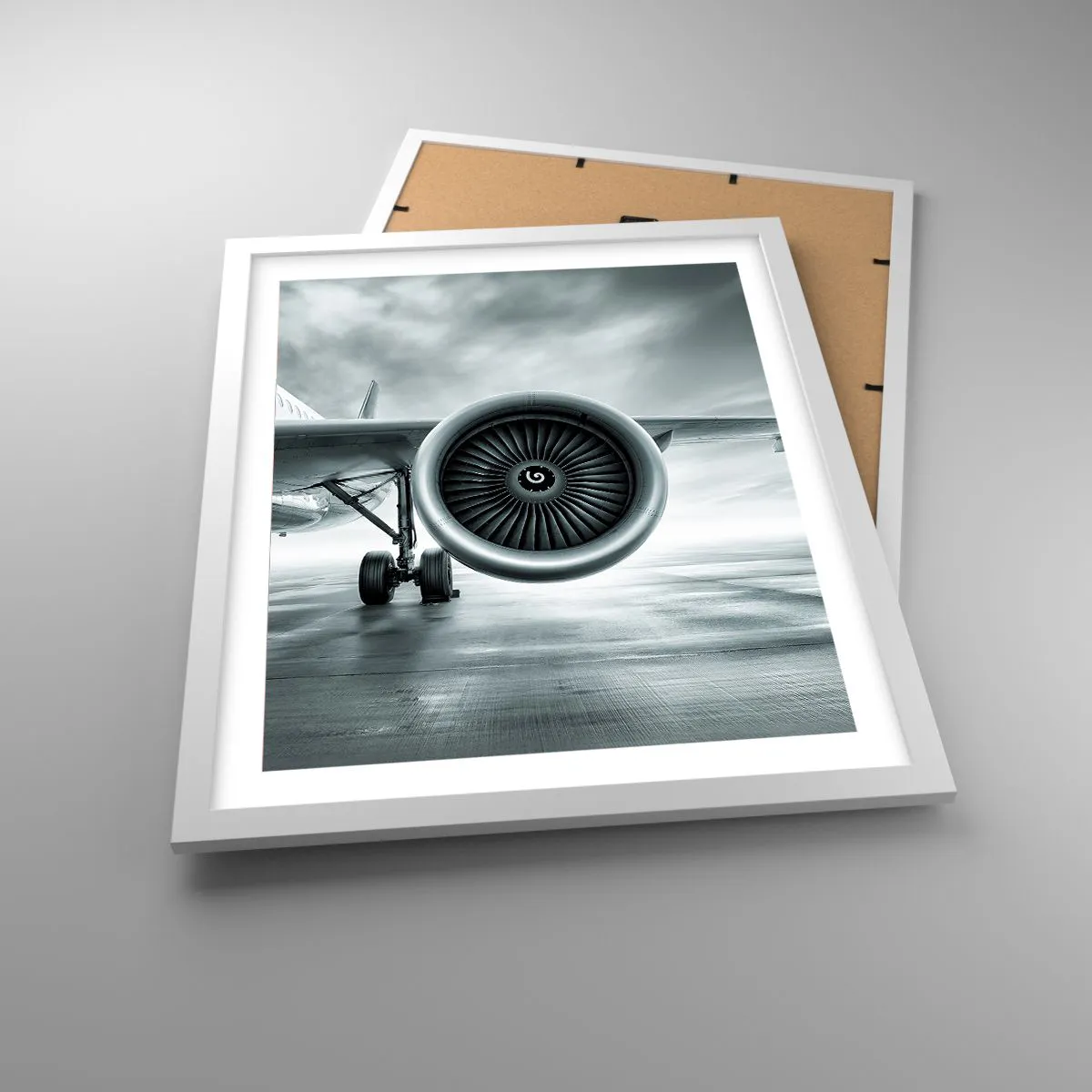 Plakat w białej ramie - Jest moc! - 40x50 cm