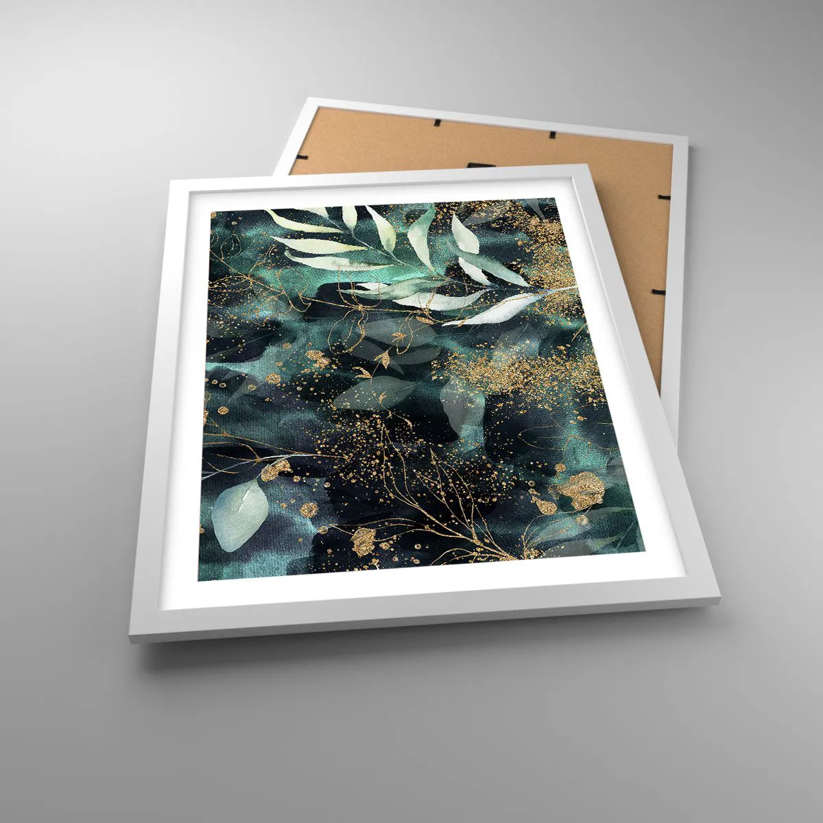 Poster in een witte lijst - Magische tuin - 40x50 cm