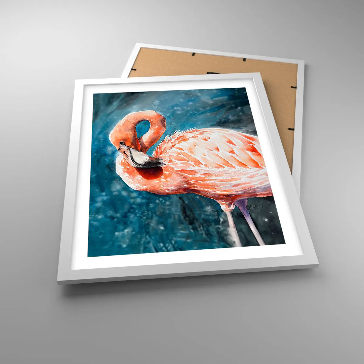 Affiche dans un cadre blanc - Poster - Décoratif par nature - 40x50 cm