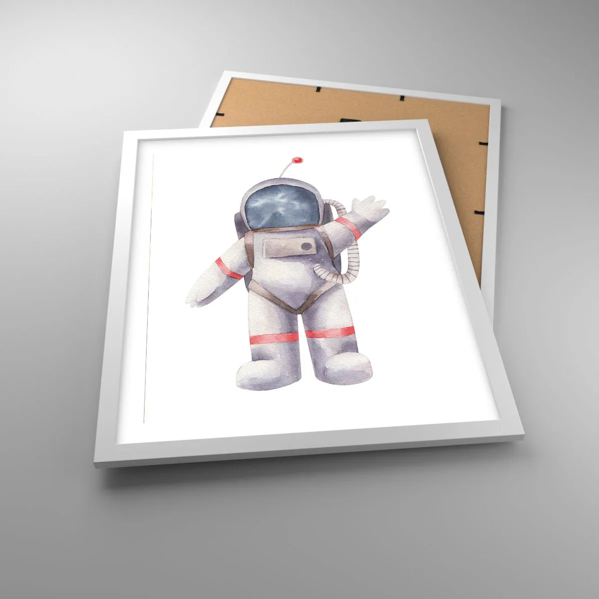 Plakat w białej ramie - To na razie! - 40x50 cm