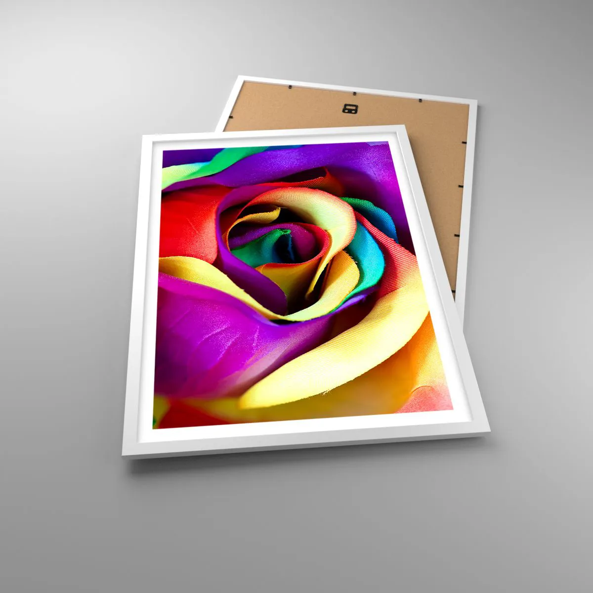 Poster in einem weißen Rahmen - Es ist unmöglich - 50x70 cm