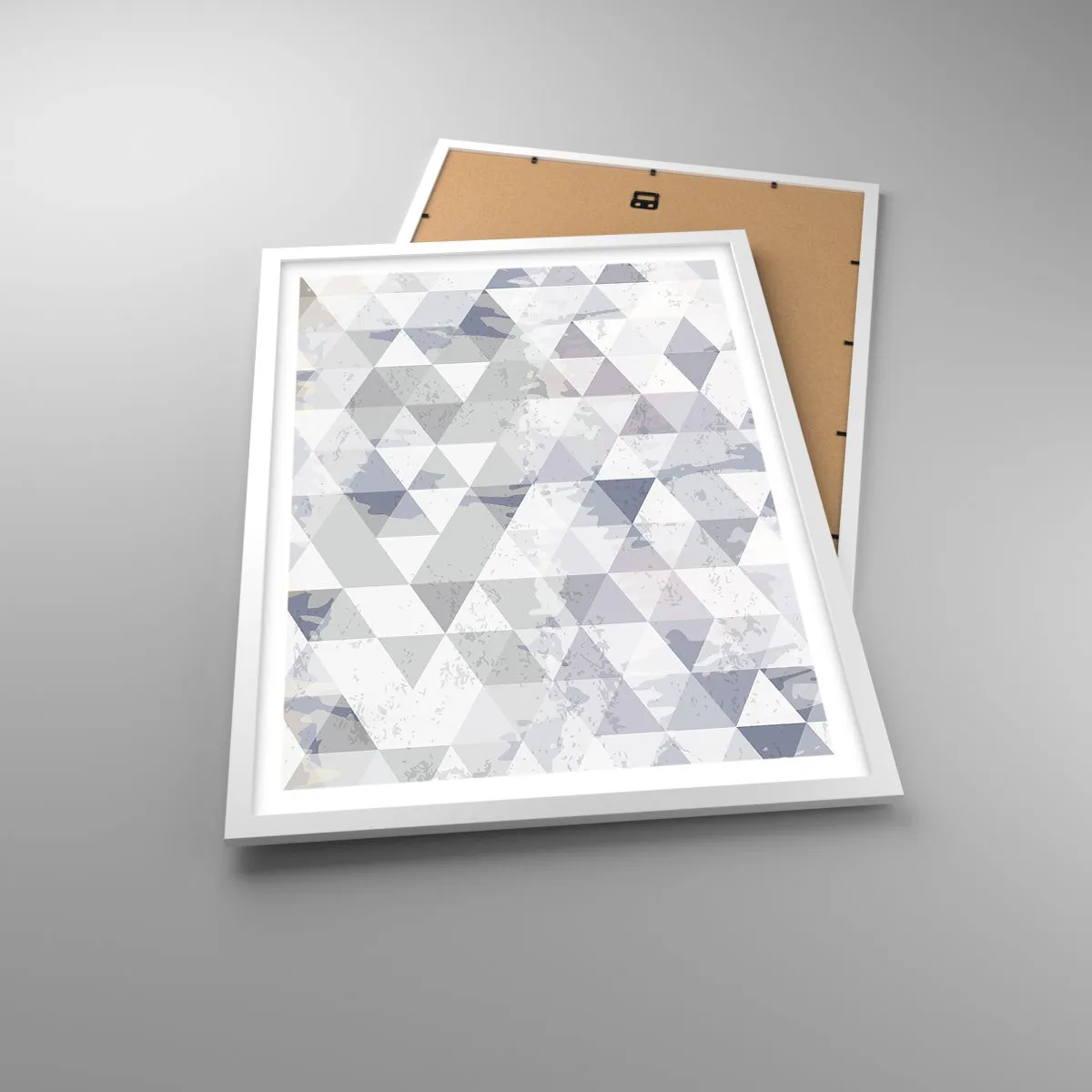 Poster in einem weißen Rahmen - Im Rhythmus auf drei - 50x70 cm