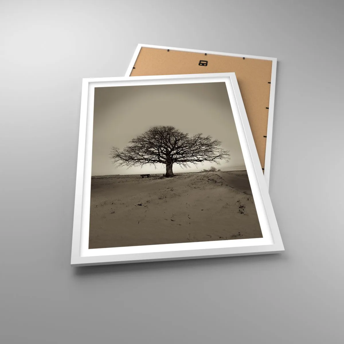 Affisch i vit ram - Härifrån till evighet - 50x70 cm