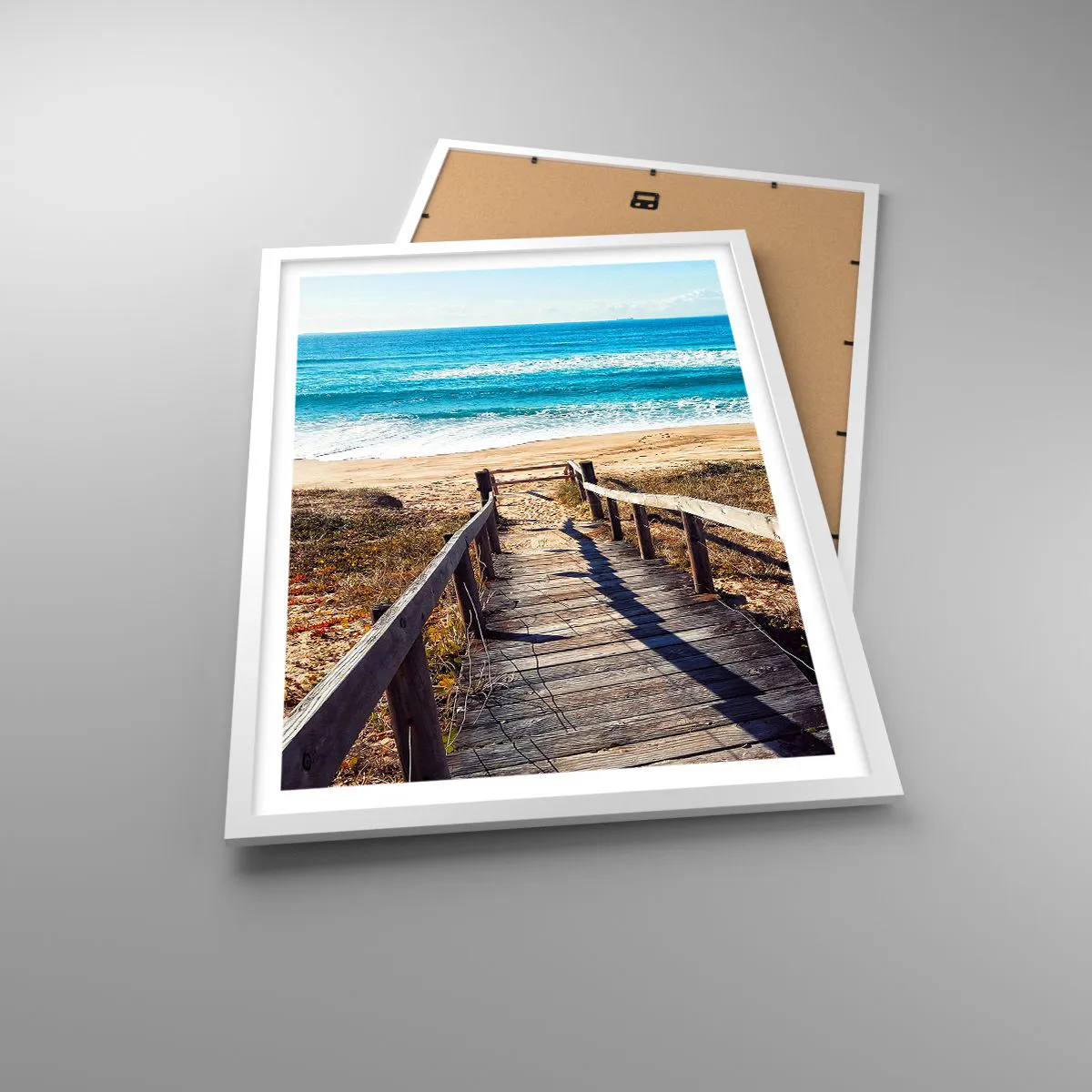 Affisch i vit ram - Spring! - 50x70 cm