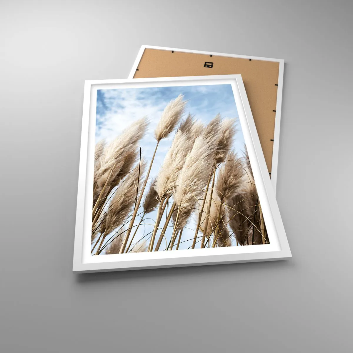 Poszter fekete keretben - Napos és szeles simogatás - 50x70 cm