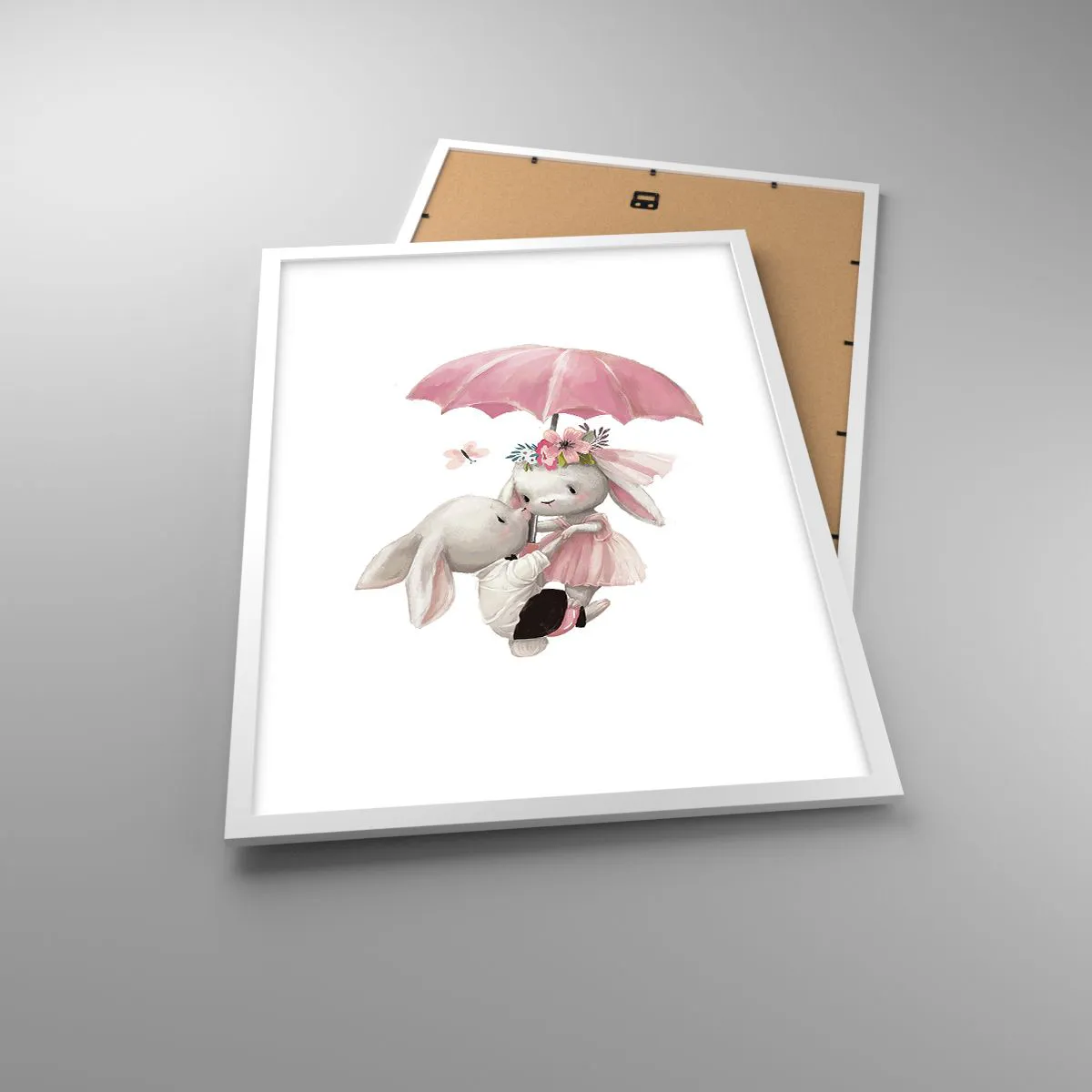 Plagát v bielom ráme - To je láska - 50x70 cm