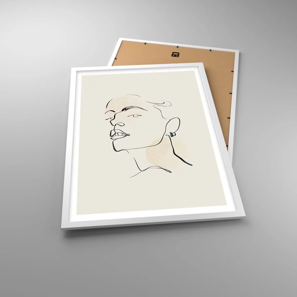 Poszter fekete keretben - Büszke tekintet - 50x70 cm