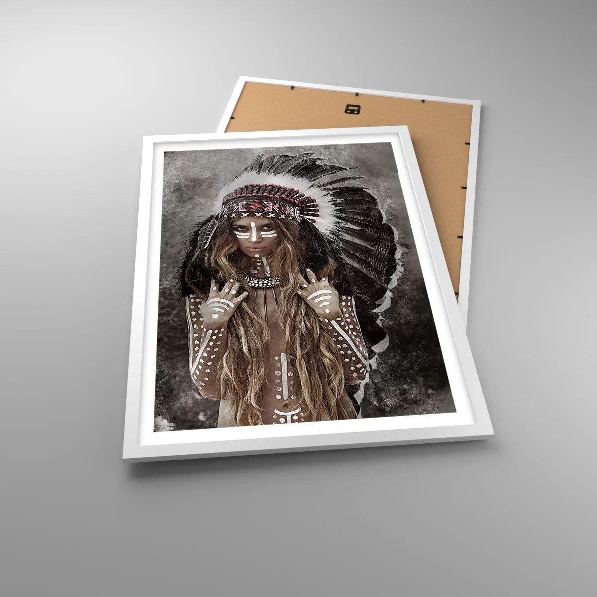 Poster in white frmae - Secret of the Power of the Tribe - 50x70 cm