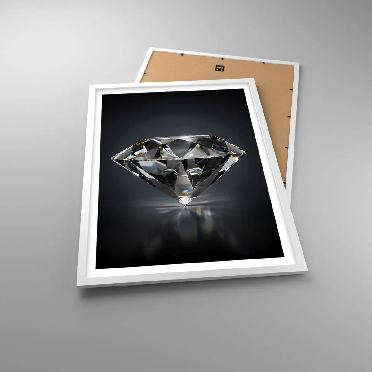 Plakát v bílém rámu - Best girls friend - 50x70 cm