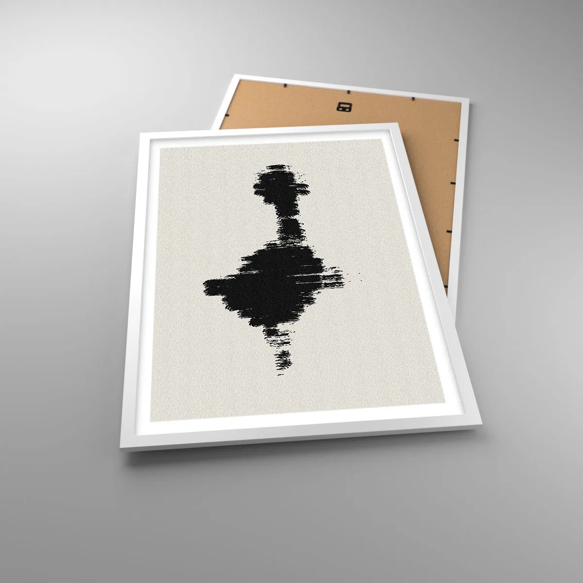 Poster in white frmae - Vibrations of Imagination - 50x70 cm