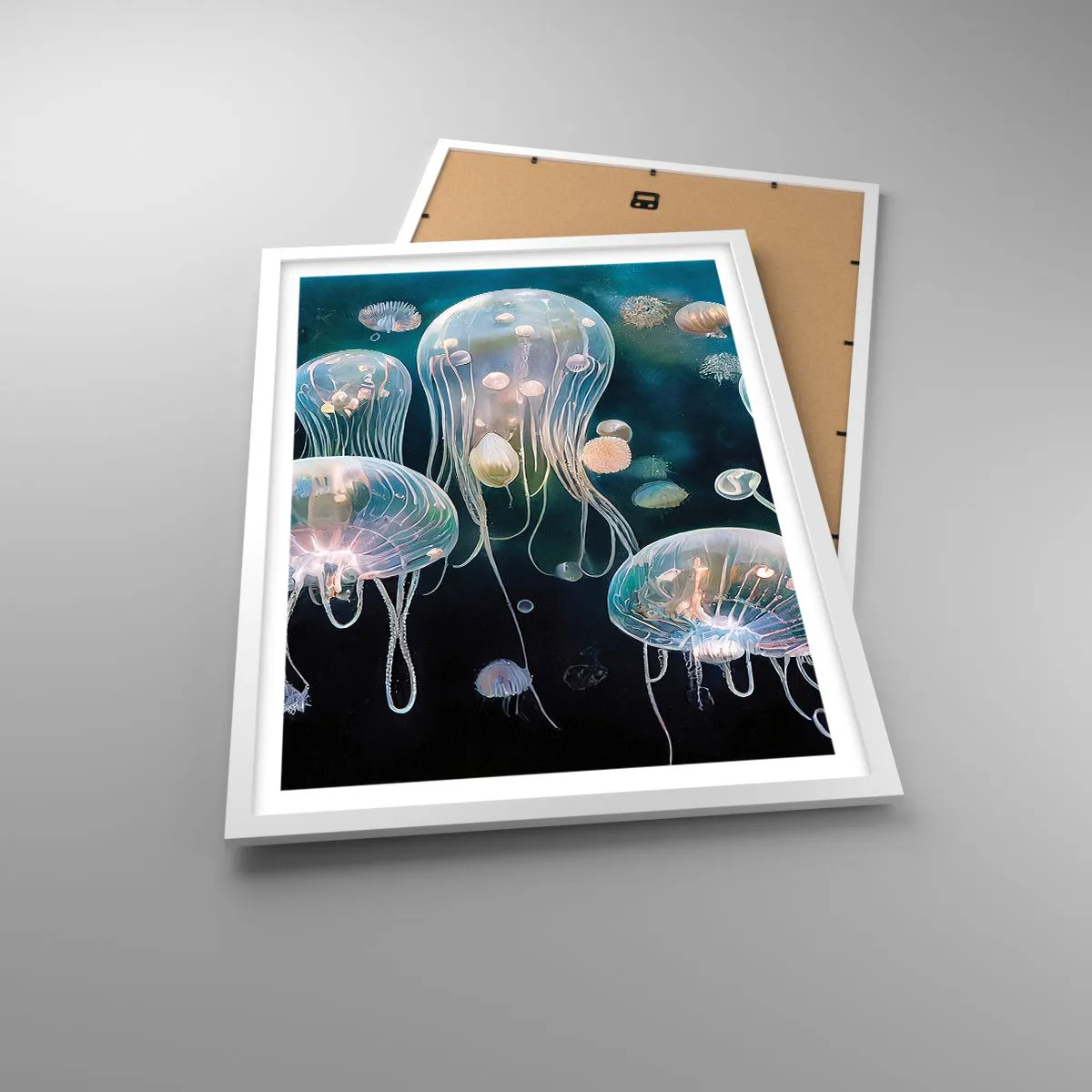 Poszter fekete keretben - Víz alatti bál - 50x70 cm